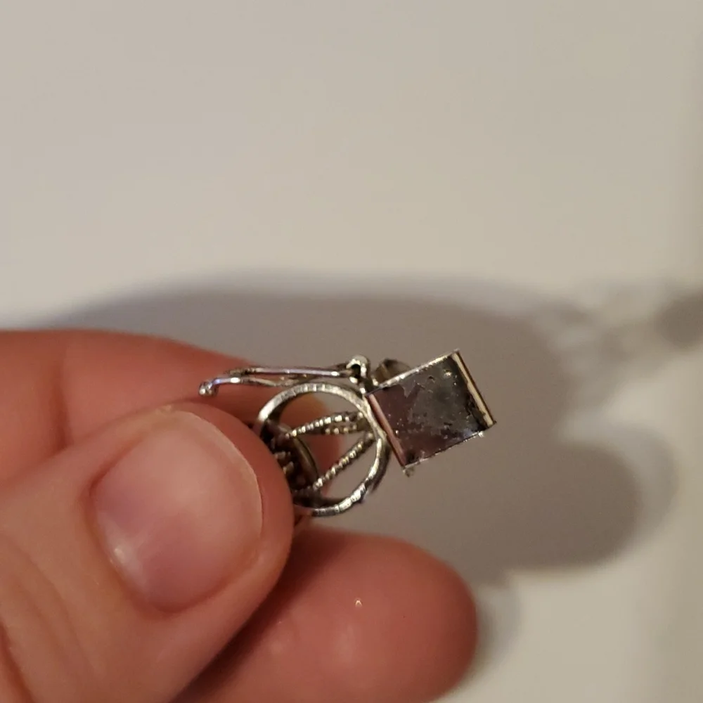 💚 Vintage Fancy silver bracelet - Picture 7 of 10